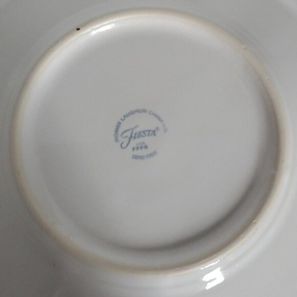 Fiestaware Fiesta Trio Skeletons Ceramic 9" Luncheon Plate Classic Rim White - Picture 15 of 16